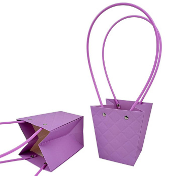 Плайм-пакет 12,5*12 см 10 шт.вафельные светло - сиреневый