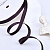 3/8"(9mm)Grosgrain ribbon 290 репсовая лента 23 ярда тёмно фиолетовая