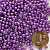 Бусины под жемчуг "Круг" d=4 мм 400 г фиолетовые 32