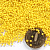 Бисер калиброванный 12/0 450 г жёлтый 12