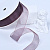 1"(25mm)Organza  Ribbon 6158 лента органза перламутровая 70 ярдов вишнёвая