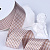 1-1/2"(38mm)Gingham Ribbon A050 лента атласная в мелкую клетку 10 ярдов бежевая