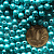 Бусины матовые d=6 мм 100 г голубые 41