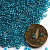 Бисер калиброванный 12/0 50 г голубой 51