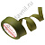 Лента репсовая 2,5 см 20 ярдов хаки 246