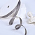 3/8"(9mm)Grosgrain ribbon 017 репсовая лента 23 ярда серая