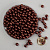 Бусины под жемчуг "Круг" d=10 мм 400 г коричневые L30