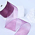 2"(50mm)Organza  Ribbon 2030 лента органза перламутровая 70 ярдов сиреневая