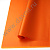 Плёнка для цветов 58*58 см 20 шт однотонная оранжевая 5
