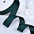 1"(25mm)Grosgrain ribbon 600 репсовая лента 23 ярда изумрудная