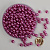 Бусины под жемчуг "Круг" d=8 мм 400 г фуксия L29