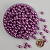 Бусины под жемчуг "Круг" d=6 мм 400 г сиреневые L31