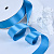 1"(25mm)Single Face Satin Ribbon 325 односторонняя сатиновая лента 10 ярдов голубая