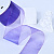 2"(50mm)Organza  Ribbon 2084 лента органза перламутровая 70 ярдов сиреневая