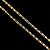 Цепочки 0.8*3.8*9 мм родиевое покрытие золото 1 м CRAM272 Korea