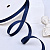 3/8"(9mm)Grosgrain ribbon 370 репсовая лента 23 ярда тёмно синяя
