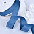 1"(25mm)Grosgrain ribbon 338 репсовая лента 23 ярда синяя