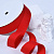 1"(25mm)Cotton Ribbon 235 хлопковая лента 19 ярдов красная