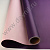 Бумага упаковочная двухсторонняя 58 см*10 м фиолетовая/розовая