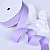 1"(25mm)Cotton Ribbon 430 хлопковая лента 19 ярдов сиреневая