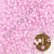 Бисер 6/0 450 г розовый 204