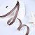 3/8"(9mm)Grosgrain ribbon 839 репсовая лента 23 ярда коричневая