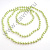 Бусы 8 мм под жемчуг 104 см салатовые																										