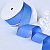 1-1/2"(38mm)Grosgrain ribbon 337 репсовая лента 23 ярда голубая
