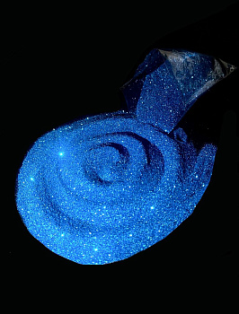 Глиттер 500 г голубой B0706