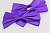 Набор бантов из атласной ленты 12 см 10 шт фиолетовые