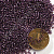 Бисер калиброванный 12/0 100 г сиреневый 3А41