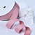 1"(25mm)Cotton Ribbon 161 хлопковая лента 19 ярдов пыльная роза