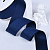 1-1/2"(38mm)Twill Ribbon 370 саржевая лента 15 ярдов тёмно синяя