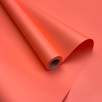 Плёнка 0,56*10м "Корейская" 65мкм персиковый 9