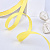 3/8"(9mm)Grosgrain ribbon 640 репсовая лента 23 ярда жёлтая