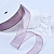 1"(25mm)Organza  Ribbon 1301 лента органза перламутровая 70 ярдов лиловая