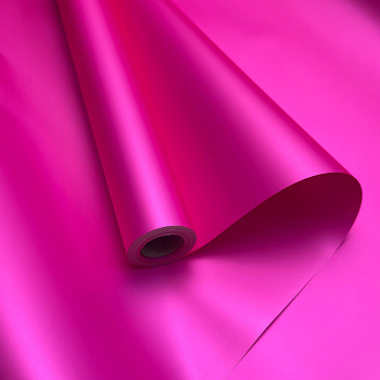 Плёнка 0,56*10м "Корейская" 65мкм малиновый 48