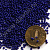 Бисер калиброванный 12/0 50 г синий J*02