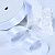 1"(25mm)Single Face Satin Ribbon 029 односторонняя сатиновая лента 10 ярдов белая