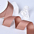 1-1/2"(38mm)Grosgrain ribbon 812 репсовая лента 23 ярда бежевая