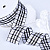 1-1/2"(38mm)Gingham Ribbon B007 лента атласная в крупную клетку 10 ярдов чёрная