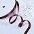 3/8"(9mm)Double Face Satin Ribbon 177 двухсторонняя сатиновая лента 10 ярдов вишнёвая