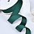 1"(25mm)Grosgrain ribbon 589 репсовая лента 23 ярда тёмно зелёная