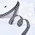 3/8"(9mm)Gingham Ribbon A054