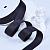 1"(25mm)Polyester Suede Ribbon  077