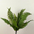 Куст папоротника 12 листьев 56 см 1 шт 