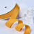 1"(25mm)Grosgrain ribbon 662 репсовая лента 23 ярда горчичная