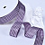 1"(25mm)Gingham Ribbon A014 лента атласная в мелкую клетку 10 ярдов сиреневая