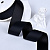 1-1/2"(38mm)Grosgrain ribbon 372 репсовая лента 23 ярда чёрная