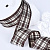1-1/2"(38mm)Gingham Ribbon A317